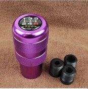 Resim Lumaworld Itsok 5 Vitesli Alüminyum Vites Topuzu, 3 Adaptörlü, Purple 5-r, Manuel Şanzıman İçin 