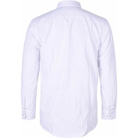 Resim Trender Dacron Regular Beyaz Erkek Gömlek 26ym57000005 