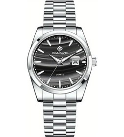 Resim Fochsia Lıge Erkek Multifonksiyonel Takvimli Gece Aydınlatmalı Çelik Kol Saati Siyah Gümüş Diğer 