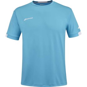 Resim Babolat Play Crew Neck Erkek Mavi Tişört 
