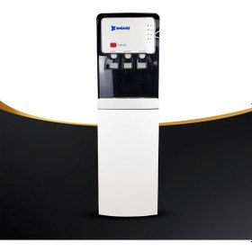 Resim Sıcak Soğuk Ilık 3 Musluklu Tam Boy Beyaz Siyah Arıtmalı Sebil 