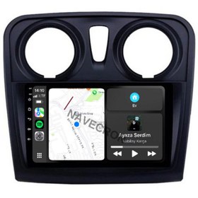Resim NAVECRON DACIA SANDERO 2013-20 UYUMLU ANDROID MULTİMEDYA GERÇEK 4/64 KABLOSUZ CARPLAY GERİ GÖRÜŞ KAMERALI 