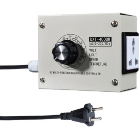 Resim Timeless Tre Ayarlanabilir Voltaj Regülatörü 4000W Scr Eu Fişi (Yurt Dışından) 