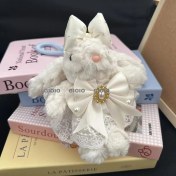 Resim Silver1 Sevimli Renkli Ip Peluş Ayı Kolye El Yapımı Oyuncaklar Küçük Bebek Çanta Çekicilik Sevimli Bebek Cep Telefonu Çekicilik (Yurt Dışından) 