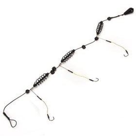 Resim 3 adet/takım Kedi Balığı ve Sazan için Premium Balıkçılık saç tokası ve Yem Kafesi Seti - Anzol Peche Jigs ve En İyi Balıkçılık Deneyimi için Besleyici Yem Tutucu 
