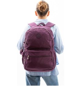 Resim Baginn Kadın Sırt Çantası Hafif Kumaş Çok Cepli Kabin Boy Seyahat Çantası 43 30 Cm 001 