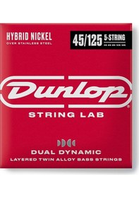 Resim Jim Dunlop Dbhyn45125 Hybrid Nickel Bas Gitar Teli 45-125 