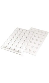 Resim Beyaz Silikon Kalıp Kalp, Profesyonel, Çok Amaçlı, Yaratıcı Tasarım 