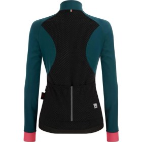 Resim Santini Coral Bengal Polartec Kadın Kışlık Bisiklet Ceketi 2W51775CORALBENG 