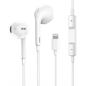 Resim HP-301 Kablolu Kulak Içi Kulaklık 120 cm Ses Açma Kapama Hd Ses Kalitesi Mikrofonlu Iphone Kulaklık Ios Lightning 
