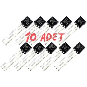 Resim Ds18b20 Dijital Sıcaklık Sensörü 10 Adet 