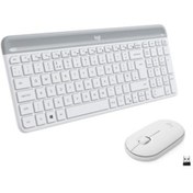 Resim Hızlı Stok Logitech Mk470 Klavye Mouse Kablosuz 920-009436 By 
