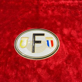 Resim Korkmaz Oto Market & Aksesuar Etiketçilere Metal Ülke Harf F 