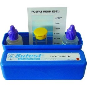 Resim Sutest Fosfat Test Kiti D Yedekli 