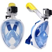 Resim Angel Eye Easybreath Maske Şnorkel Tribord Aksiyon Kamera Bağlantılı 