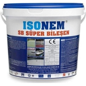 Resim İsonem Sb Süper Bileşen Su Yalıtım Boyası 18 Kg Gri 