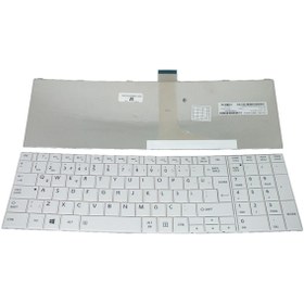 Resim Afila Toshiba Satellite L870-18J, L870-18M uyumlu Notebook Klavyesi (Beyaz TR) 