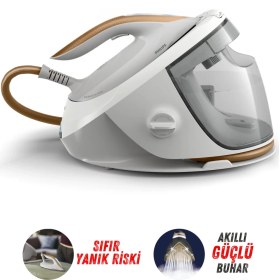 Resim Philips Perfectcare Premium Buhar Kazanlı Ütü 7000 Serisi, 600G Şok Buhar, 120G/DK Sürekli Buhar, Steamglide Elite Taban, Optimaltemp Teknolojisi, 1,8l Çıkarılabilir Su Haznesi 