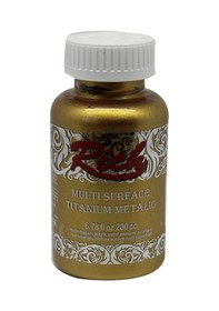 Resim Rich Multi Surface Titanium Metalik Boya 200 Cc. 2524 Antik Altın 