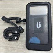 Resim Userfriendly11 Siyah Motosiklet Bisiklet Telefon Tutucu Su Gecirmez 360 Derece Doner 10-17.27cm Siyah 