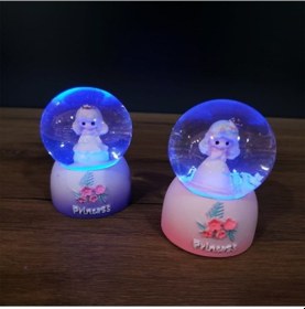 Resim Küçük Boy Işıklı Kar Küresi 