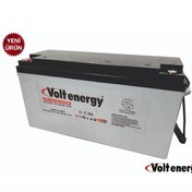 Resim VOLT ENERGY Volt12 V 150 Amper Jel Akü Deep Cycle Nanocarbon Üretim Yılı: 2024 