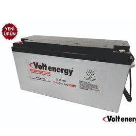 Resim VOLT ENERGY Volt12 V 150 Amper Jel Akü Deep Cycle Nanocarbon Üretim Yılı: 2025 