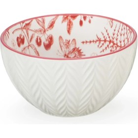 Resim Touch Me New Bone Içi Dekorlu Kase 10 cm 5 Adet 