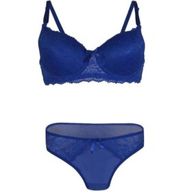 Resim Essa Bayan Desteksiz Dantelli Sütyen Külot Takımı 