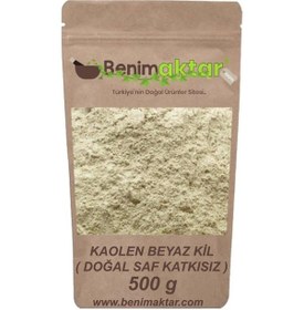 Resim BenimAktar Beyaz Kil Kaolen Kil Toz 500 Gr 