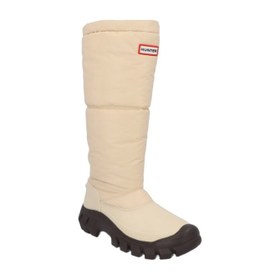 Resim Hunter Glacier Tall Snow Boot Kadın Bej Kar Botu 