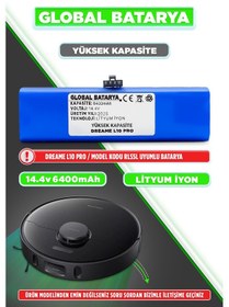 Resim Dreame L10 Pro Uyumlu Batarya 6400mah 
