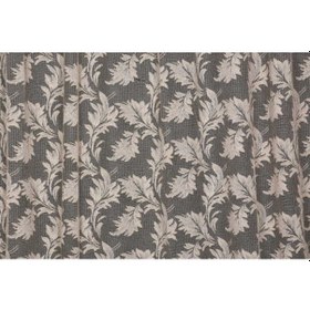 Resim Yaprak Model Vizon Renk İp Perde Hazır Düğmeleri Dikilmiş İp Perde 300 270 Cm Vizon 