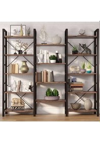 Resim Umutpark Umutpark Umuthomedesing Metal Ahşap Kitaplık Raf. 