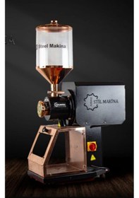 Resim Kahve Değirmeni Bakır Model 