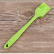 Resim Silikon Fırça Pişirme Barbekü Yağı Fırçalar Mutfak Aracı İçin Barbekü Aletleri Yeşil 