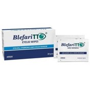 Resim TTO Blepharitto Göz Çevresi Temizleme Mendili 24 Adet 