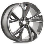 Resim EMR-DY800-02 9.0x20"-5x112 ET35 66.45 Gun Metal Diamond Jant (4 Adet) 