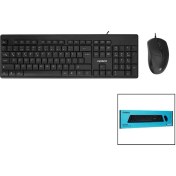Resim Venüs Shopping Everest KM-515 USB Kablolu Klavye - Mouse Set Q Klavye (4767) - FKU2202-1418 