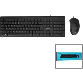 Resim Venüs Shopping Everest KM-515 USB Kablolu Klavye - Mouse Set Q Klavye (4767) - FKU2202-1418 