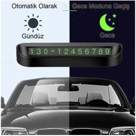 Resim Halidi Fosforlu Numaratör Araç Içi Telefon Numarası 