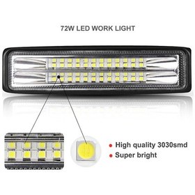 Resim 24 Ledli 72w Metal Kasalı Off Road Sis Farı Arsvision 