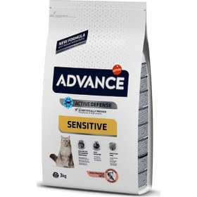 Resim Advance Sensitive Somonlu Yetişkin Kedi Maması 3 KG 