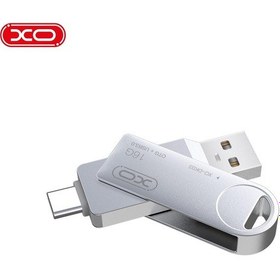 Resim 16gb Çift Girişli Metal Usb Bellek Type-c Usb 3.0 Telefon Ve Bilgisayar Uyumlu Otg 