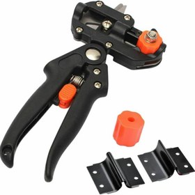 Resim Bahçe Aşılama Aracı Kiti, 3 Bıçaklı, Meyve Ağaçları İçin Uygun, Aşılama Bıçağı, Aşılama Bandı, Ekstra Yedek Bıçak, Profesyonel Aşılama Makası Dahil 