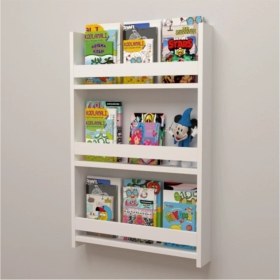 Resim Ue Mobilya Montessori Çocuk Odası Eğitici Kitaplık Rafı 