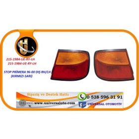 Resim Stop Lambası Primera 1996 2000 Dış Sağ Sarı/kırmızı 