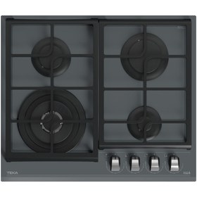 Resim TEKA Stone Grey GZC 64320 4 Gözlü Gazlı Ankastre Ocak (TEKA.112570172) 