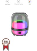 Resim Torima BTS-1843 Siyah Kablosuz Taşınabilir Rgb Işıklı Bluetooth Hoparlör Speaker 