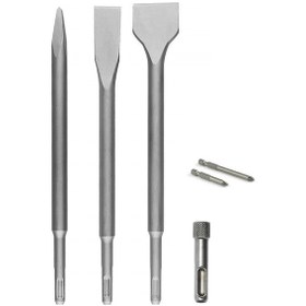 Resim Kırıcı Delici İçin Sds Plus Bits Adaptörlü Uç Takımı Kesici Delic 